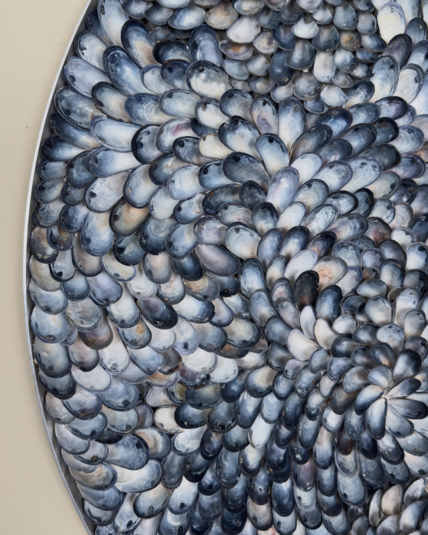BLUE PLANET | Wall decoration, 1 of 1 | Shellman | Amsterdam | Natural art from sea and beach