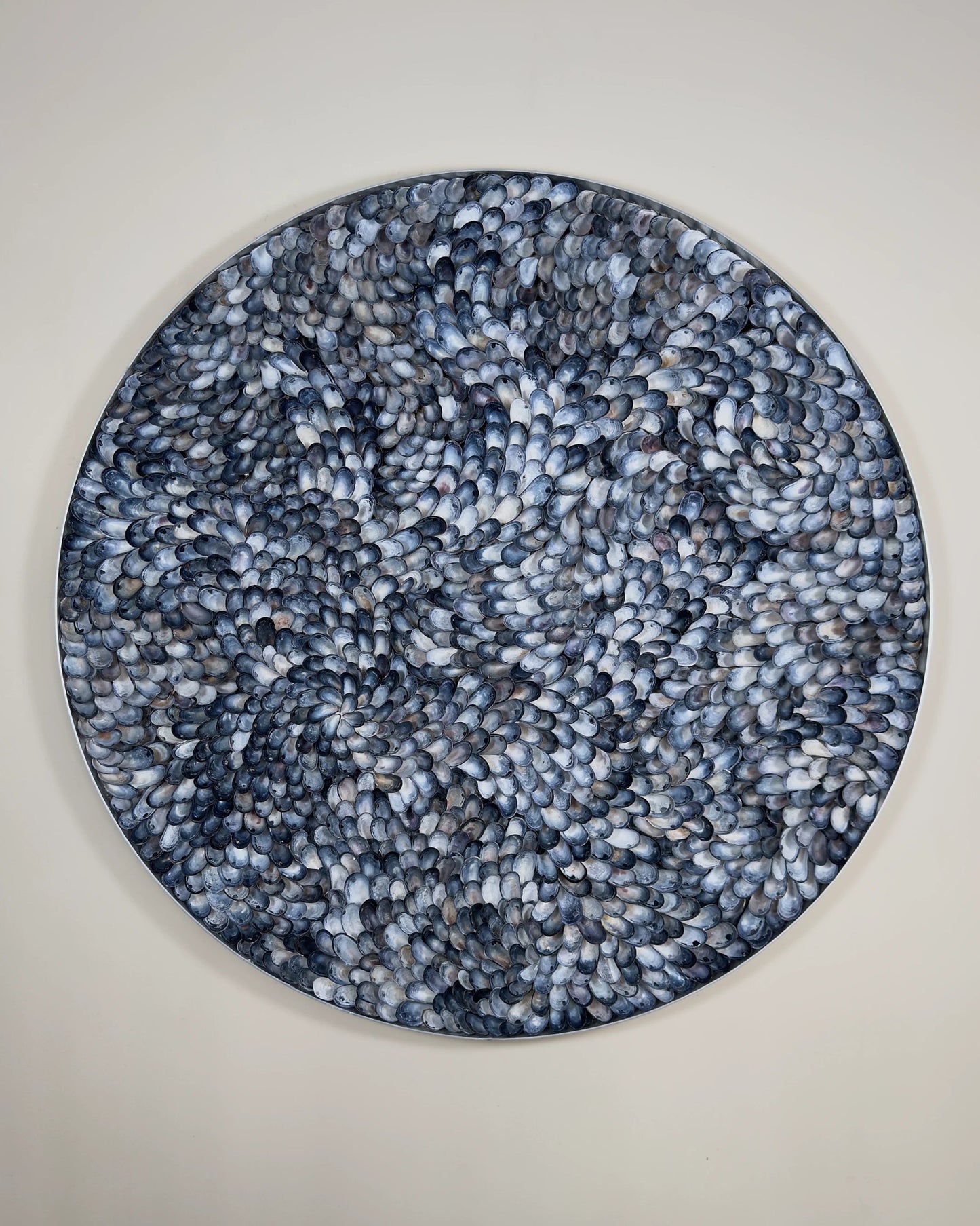 BLUE PLANET | Wall decoration, 1 of 1 | Shellman | Amsterdam | Natural art from sea and beach