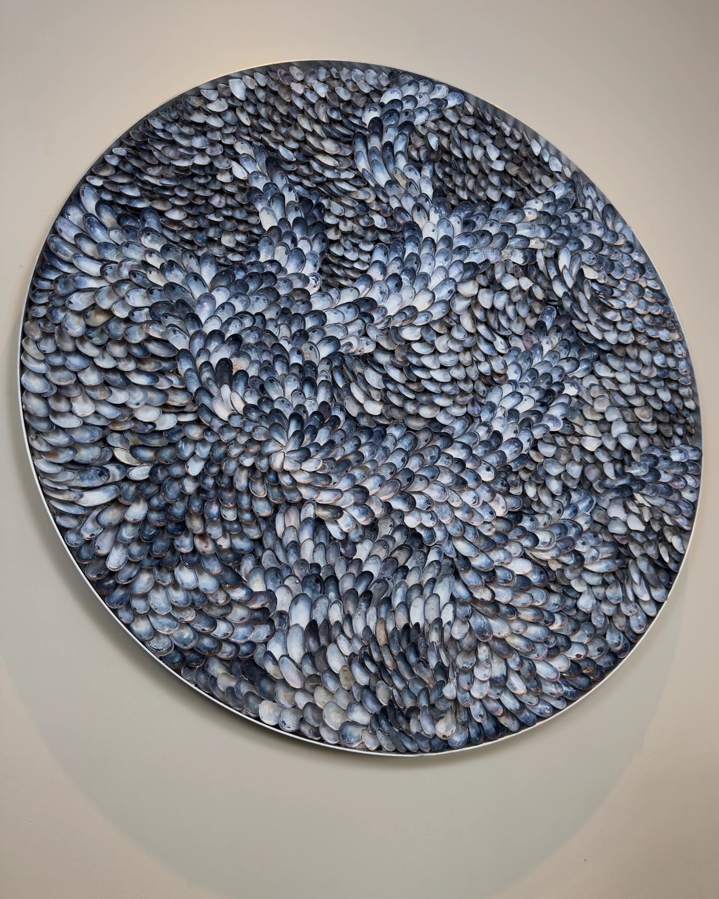 BLUE PLANET | Wall decoration, 1 of 1 | Shellman | Amsterdam | Natural art from sea and beach