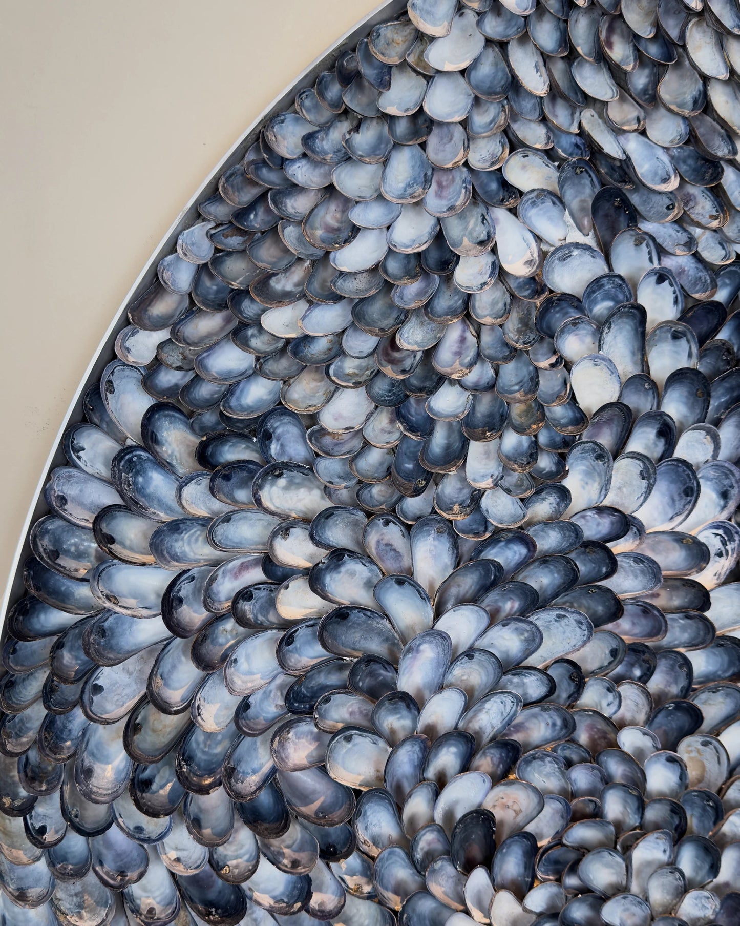 BLUE PLANET | Wall decoration, 1 of 1 | Shellman | Amsterdam | Natural art from sea and beach