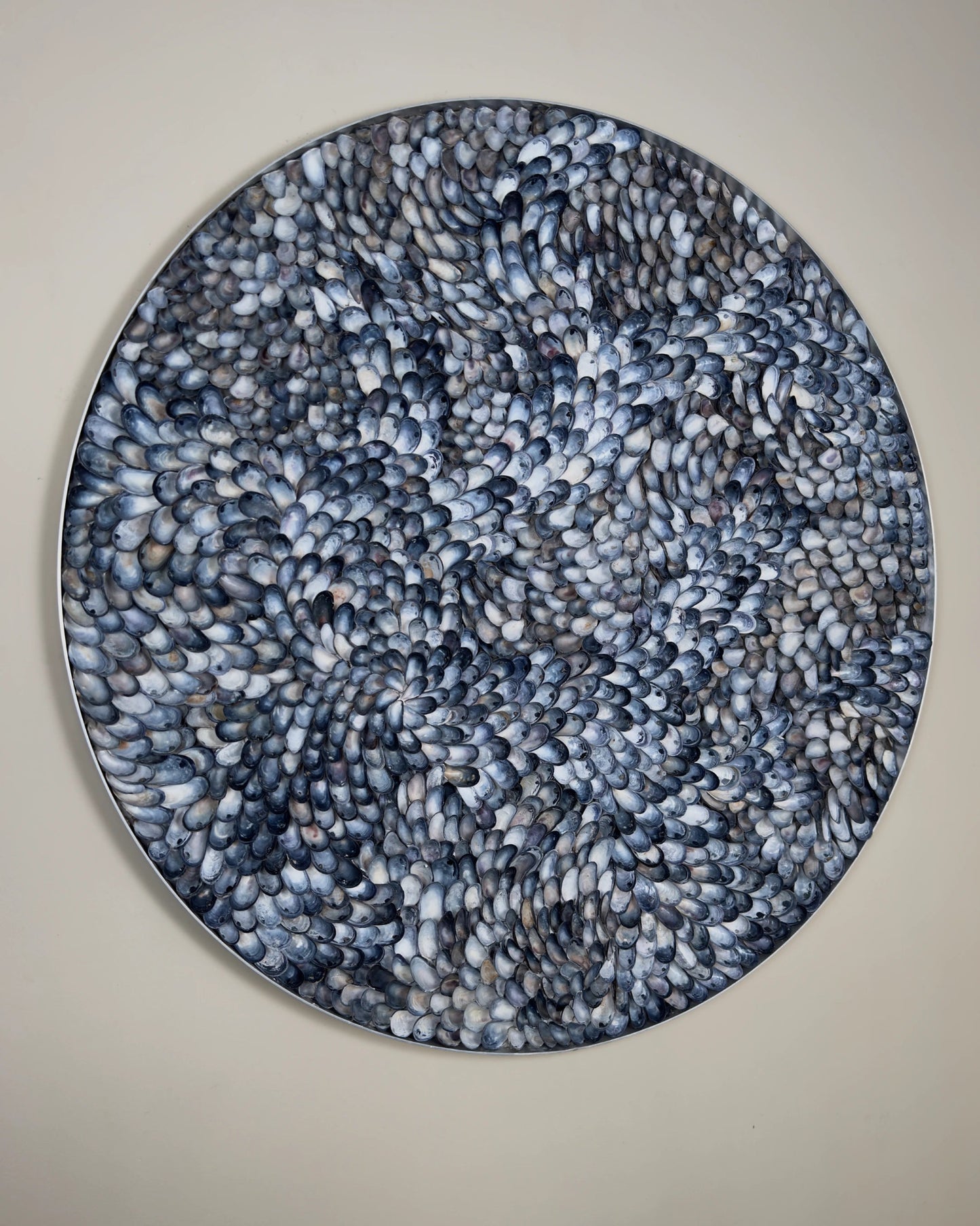 BLUE PLANET | Wall decoration, 1 of 1 | Shellman | Amsterdam | Natural art from sea and beach