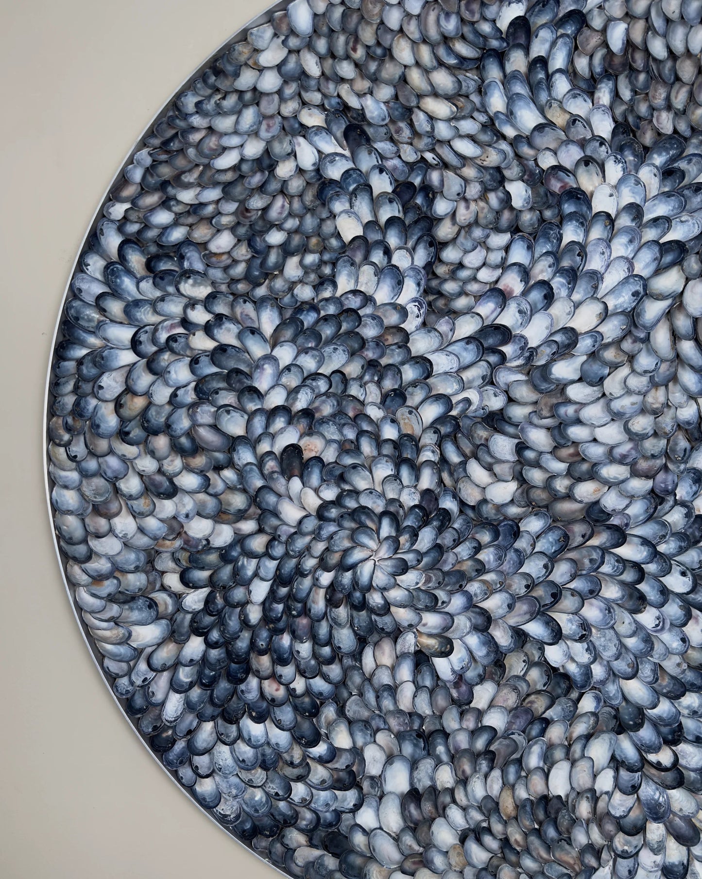 BLUE PLANET | Wall decoration, 1 of 1 | Shellman | Amsterdam | Natural art from sea and beach