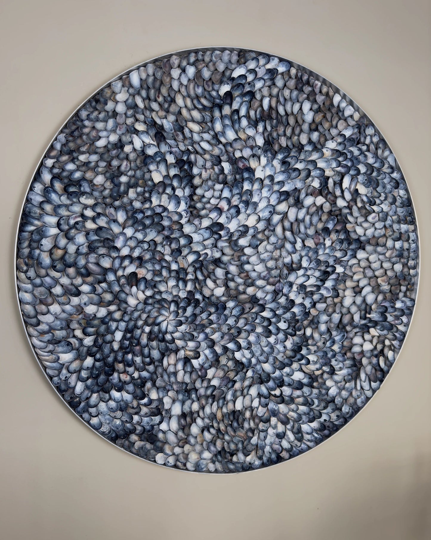 BLUE PLANET | Wall decoration, 1 of 1 | Shellman | Amsterdam | Natural art from sea and beach