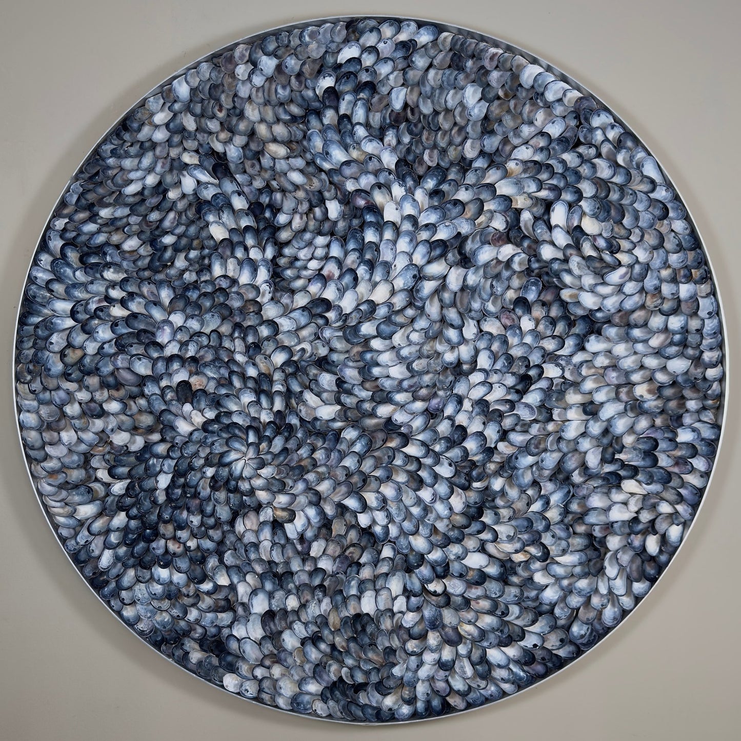 BLUE PLANET | Wall decoration, 1 of 1 | Shellman | Amsterdam | Natural art from sea and beach