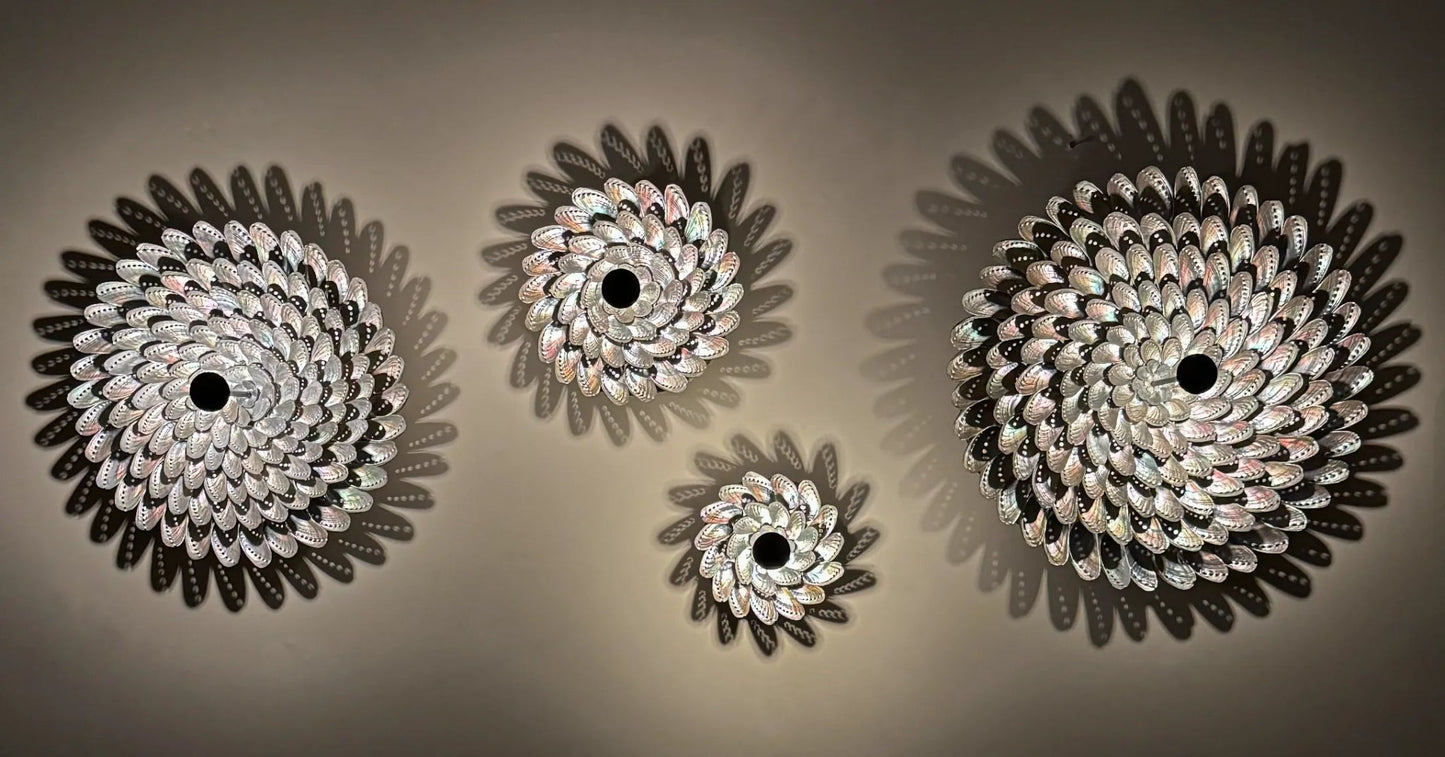 Lumi 21 | Light / Wall Decoration | Shellman | Amsterdam | Natural art from sea and beach