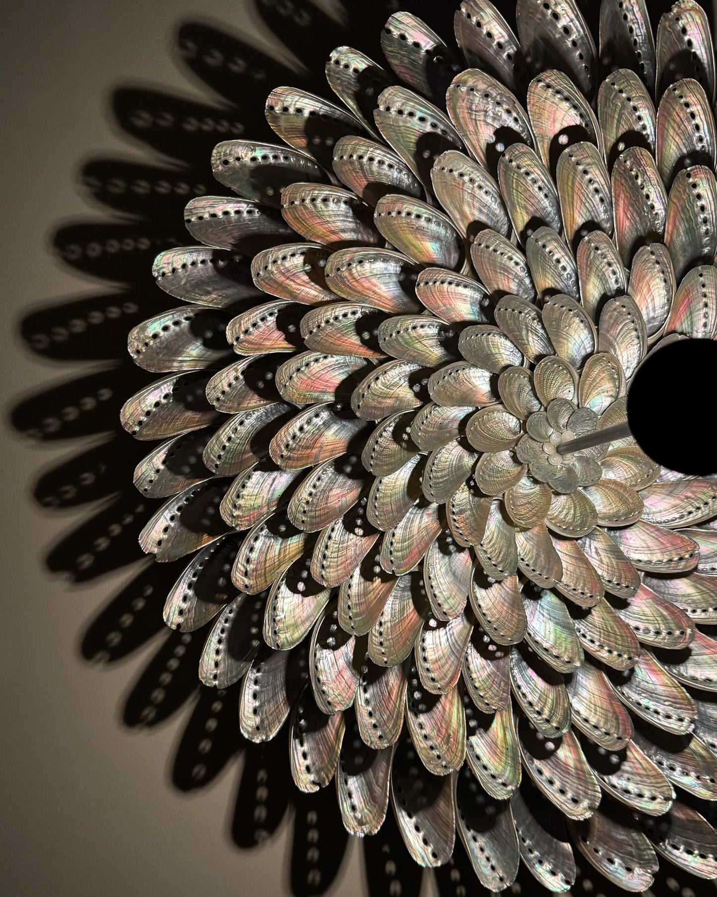 LUMI 45 | Light / Wall Decoration | Shellman | Amsterdam | Natural art from sea and beach