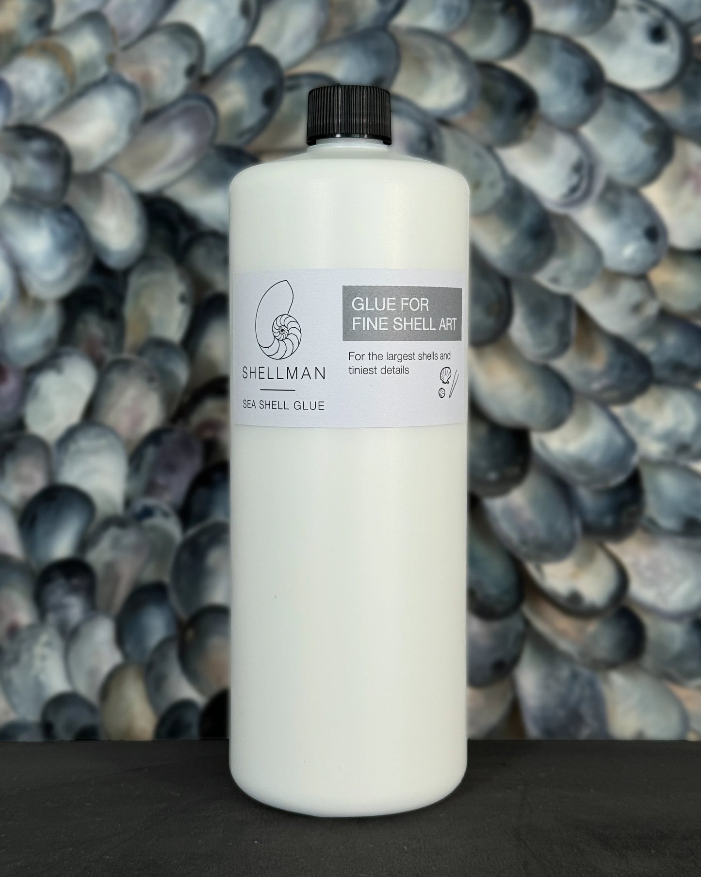 Sea shell glue