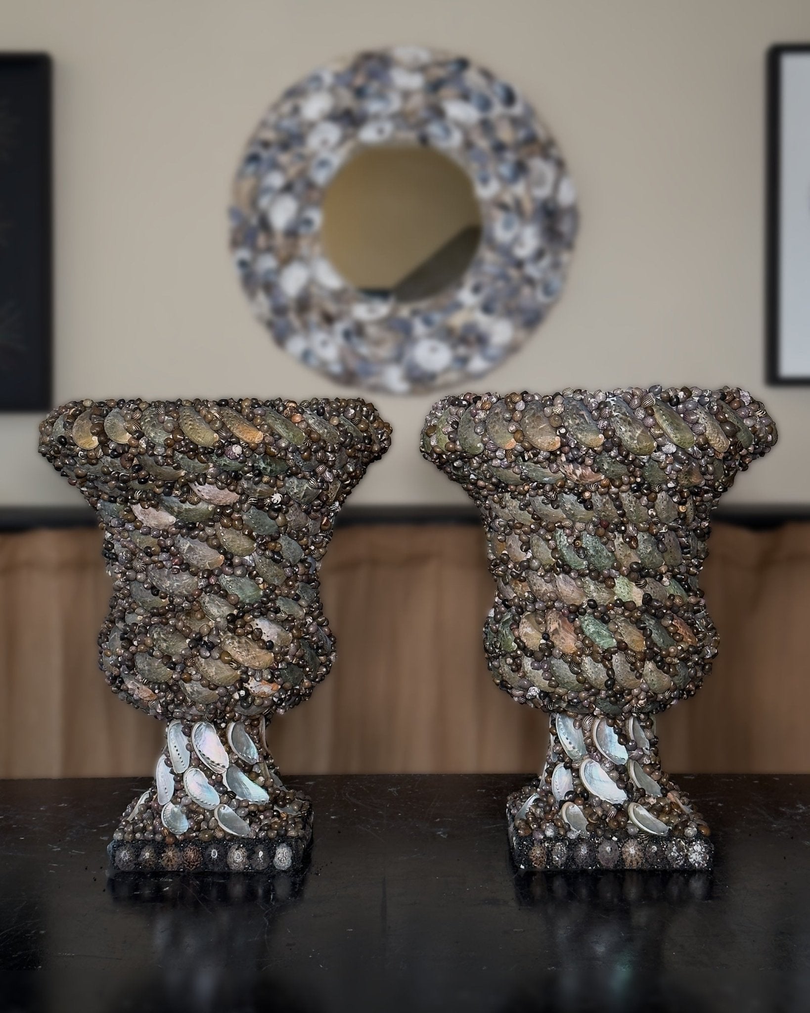 ABALONE FLOWER POTS | Flower Pots, 2 of 2 | Shellman | Amsterdam | Natural art from sea and beach