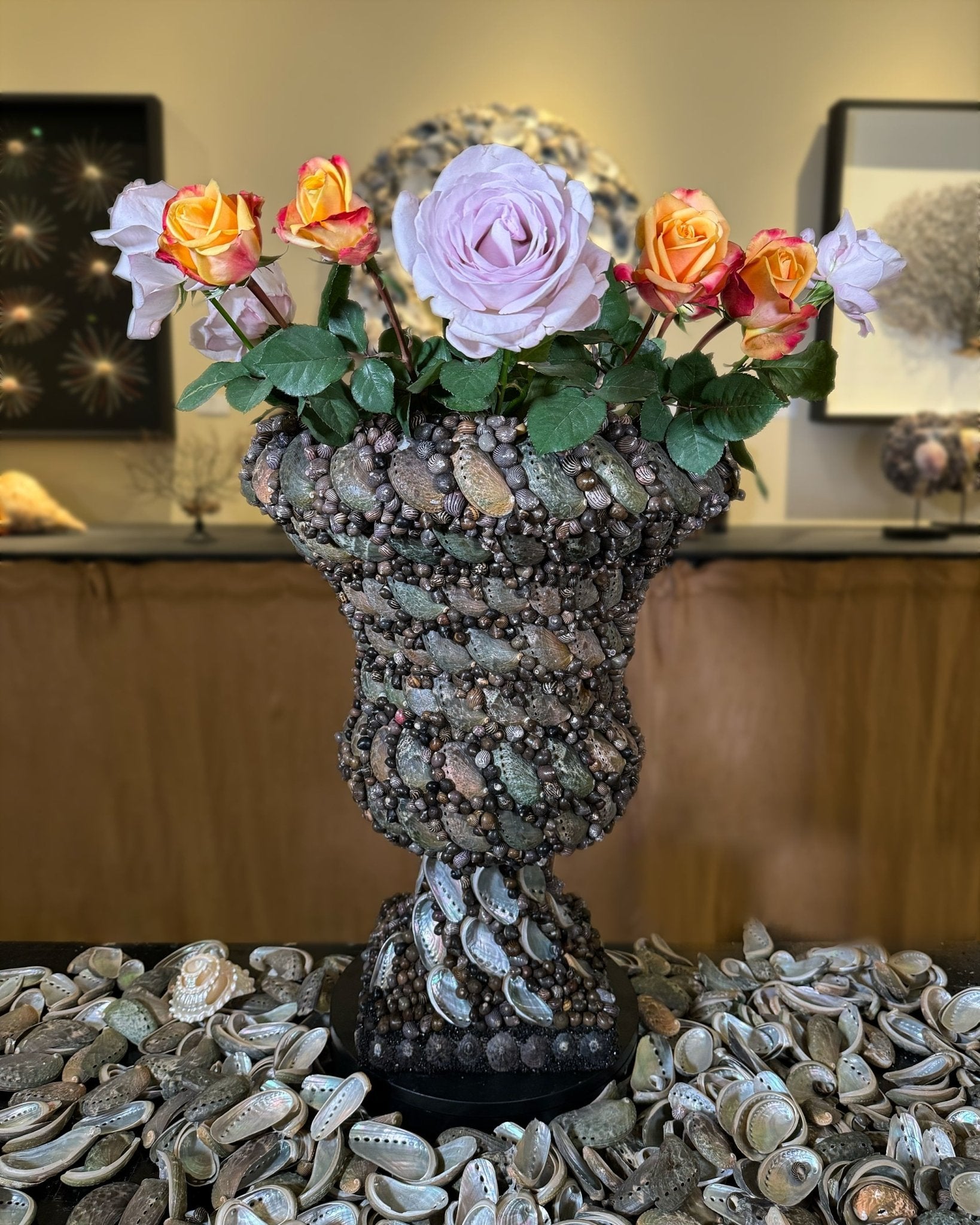 ABALONE FLOWER POTS | Flower Pots, 2 of 2 | Shellman | Amsterdam | Natural art from sea and beach