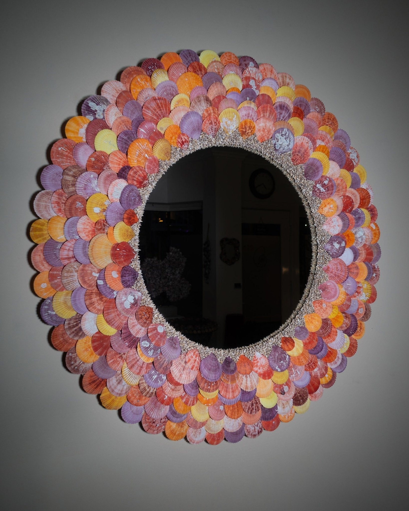 AU NATUREL | Shell mirror, 1 of 1 | Shellman | Amsterdam | Natural art from sea and beach