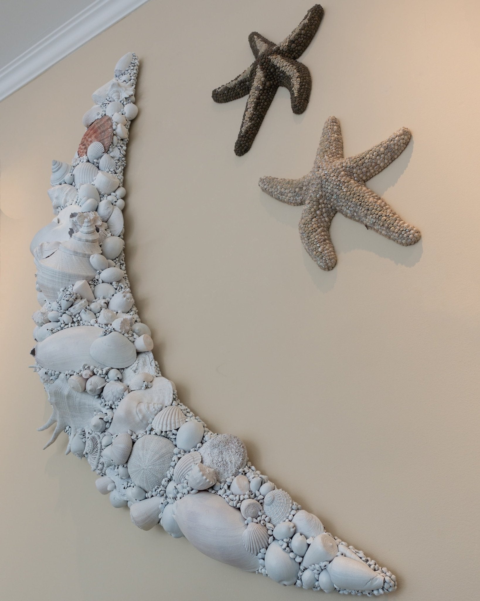 CRESCENT MOON | Wall decoration, 1 of 1 | Shellman | Amsterdam | Natural art from sea and beach