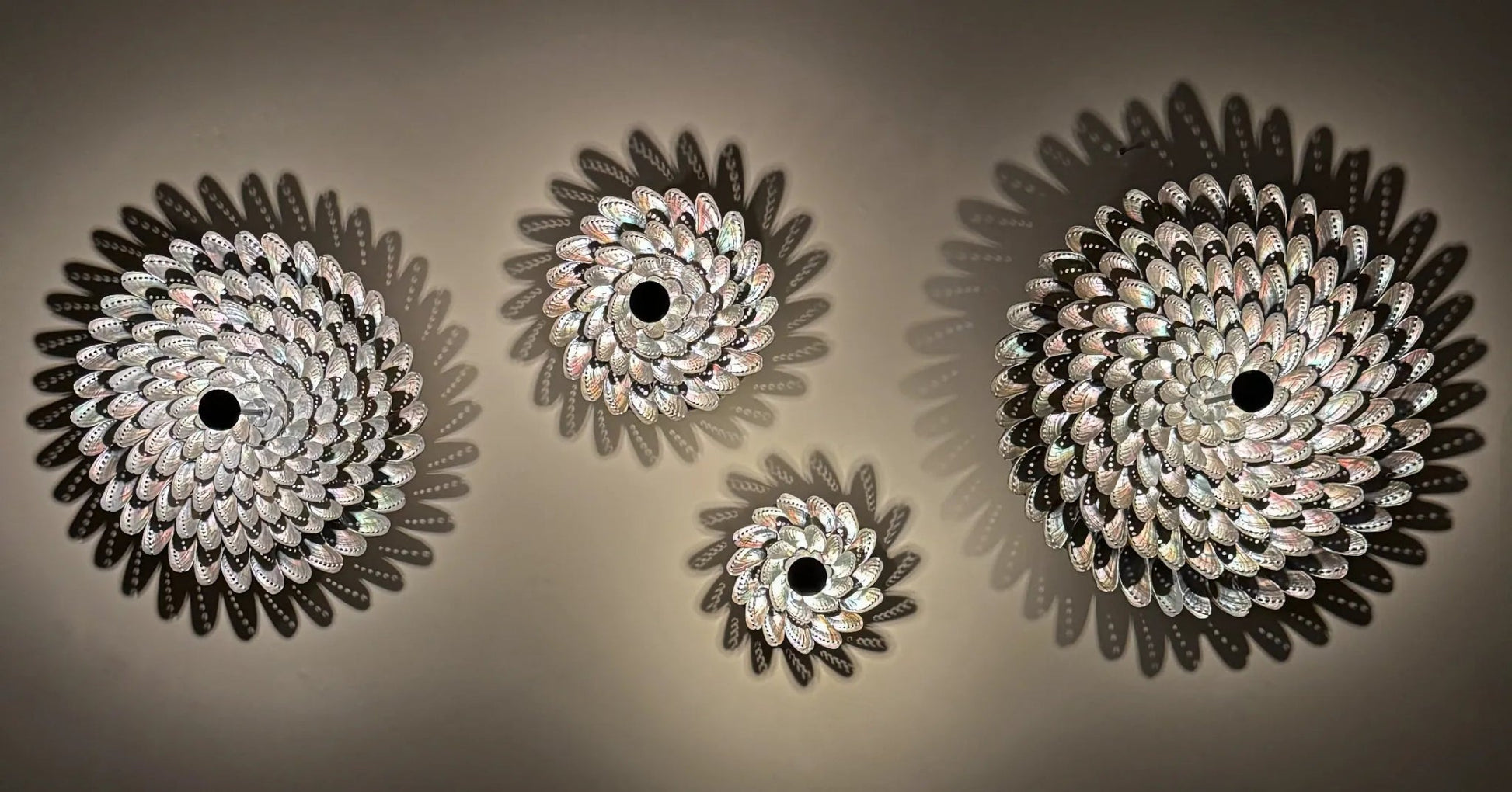 Lumi 21 | Light / Wall Decoration | Shellman | Amsterdam | Natural art from sea and beach