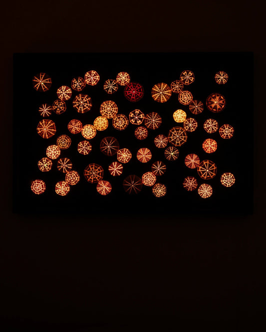 Luminous No. 12 | Light / Wall Decoration, 1 of 1 | Shellman | Amsterdam | Natural art from sea and beach