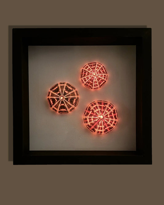 LUMINOUS No.4 | Light / Wall Decoration, 1 of 1 | Shellman | Amsterdam | Natural art from sea and beach