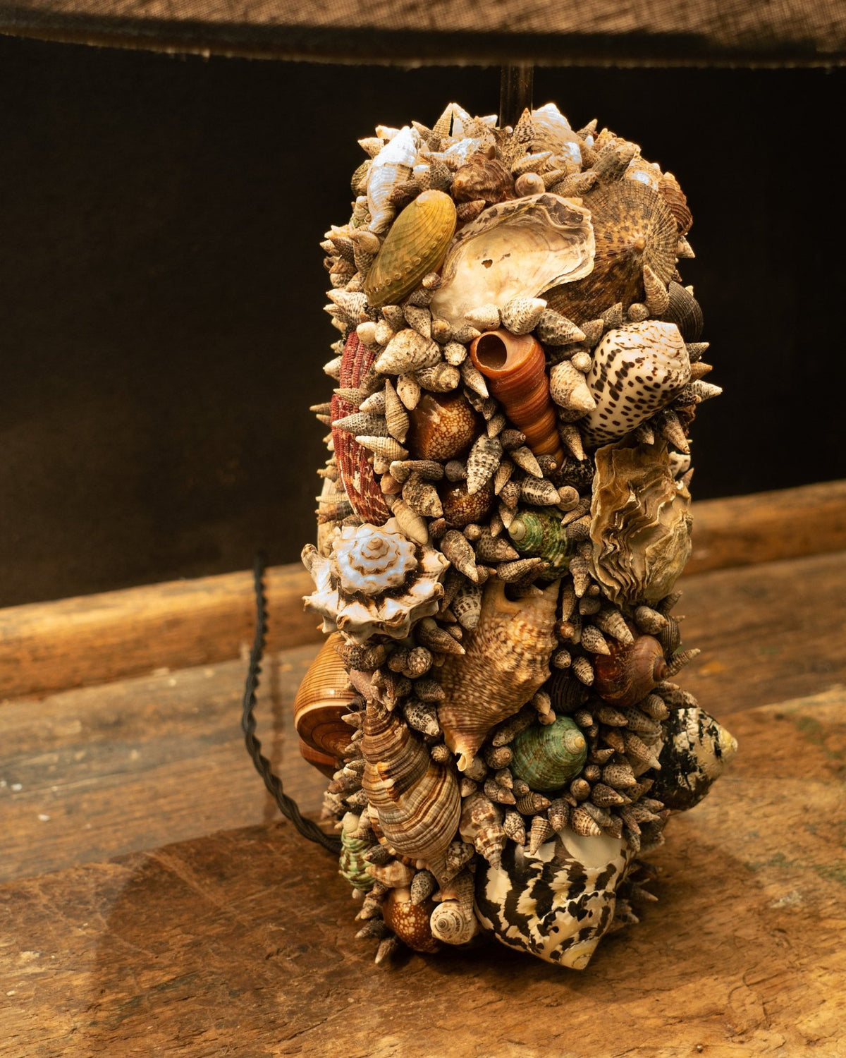 Rustic Table Lamps | Shellman | Natural Art